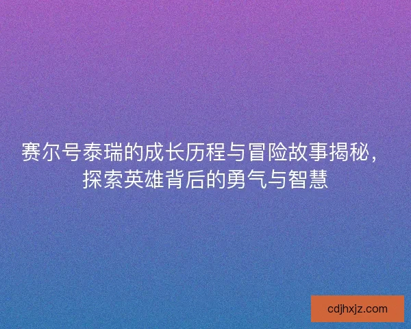 赛尔号泰瑞的成长历程与冒险故事揭秘，探索英雄背后的勇气与智慧